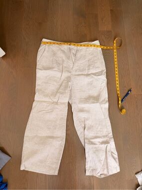 Reformation 100% Linen Casual Pants